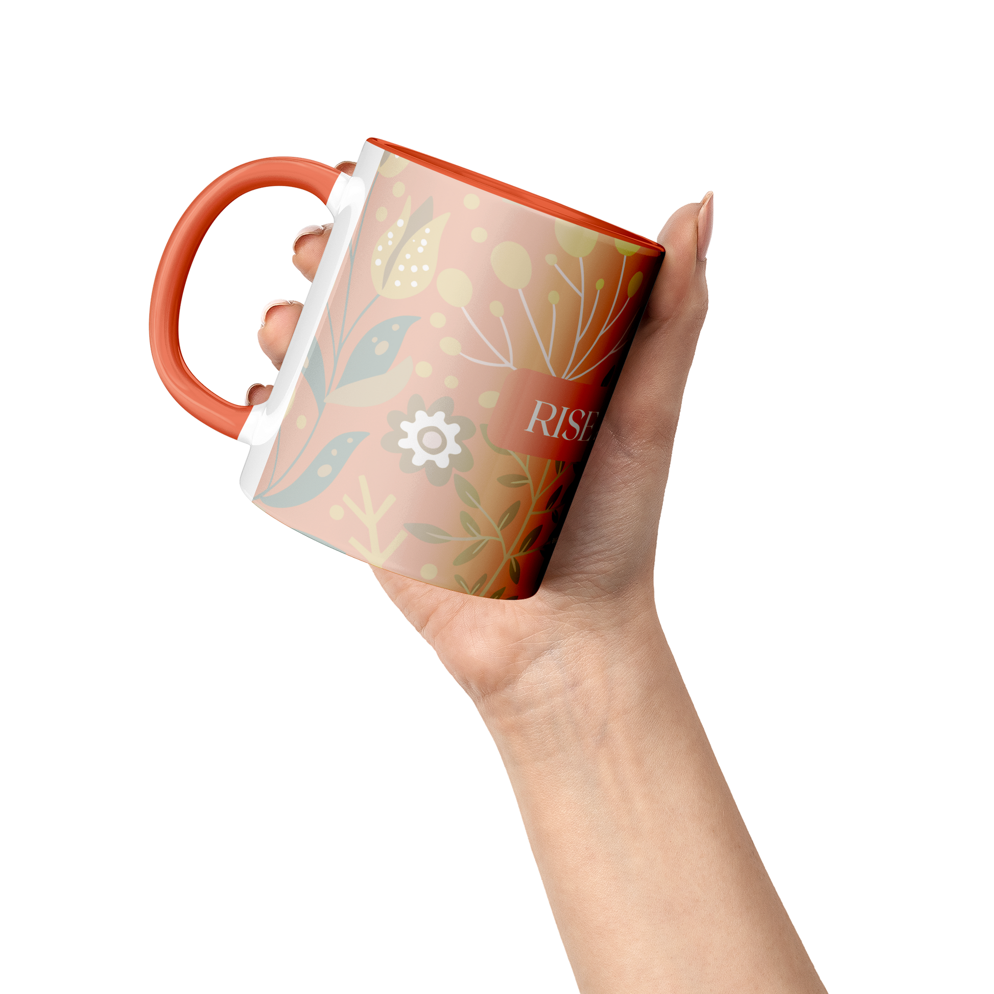 Ceramic_Mug_-_Rise_and_Shine_Lifestyle_Raised_Hand_Mockup.png