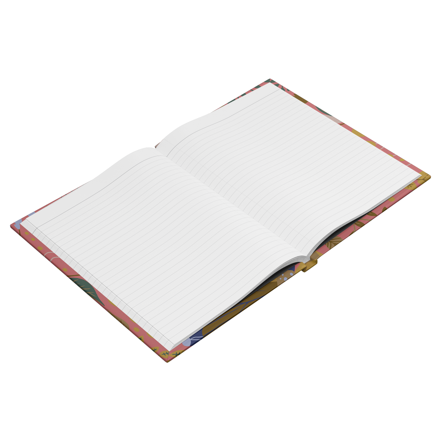 Hardcover_Journal_-_Be_Happy_-_Pink_Open_Pages_Angle_Mockup.png
