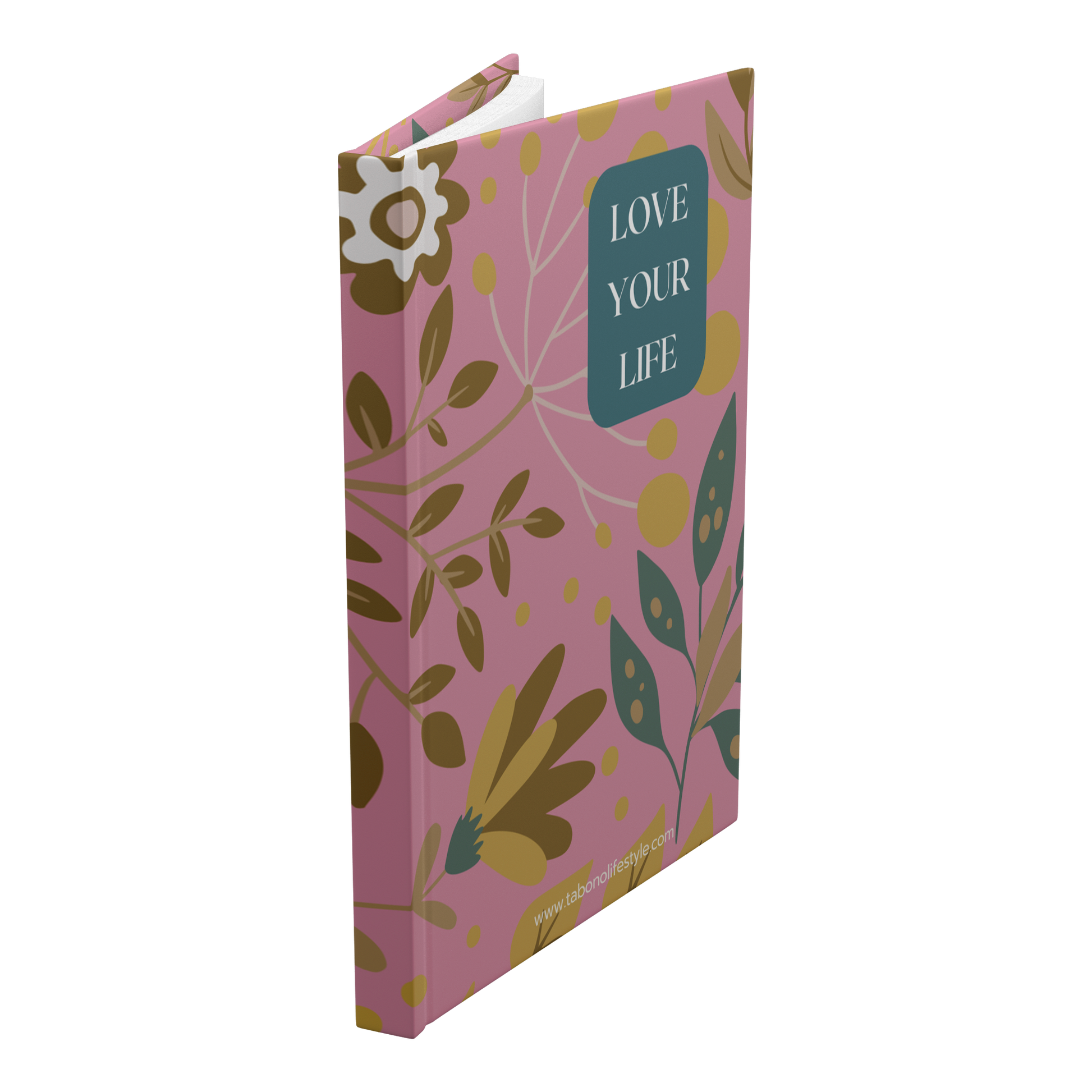 Hardcover_Journal_-_Love_Your_Life_-_Pin_Standing_Angle_Mockup.png