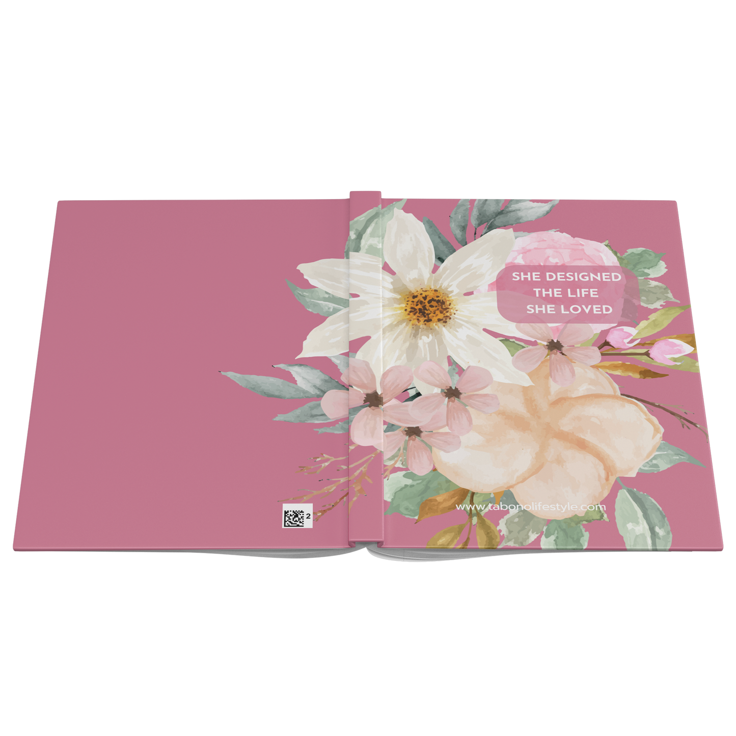 Hardcover_Journal_-_She_Designed_the_Lif_Open_Cover_Flat_Mockup.png